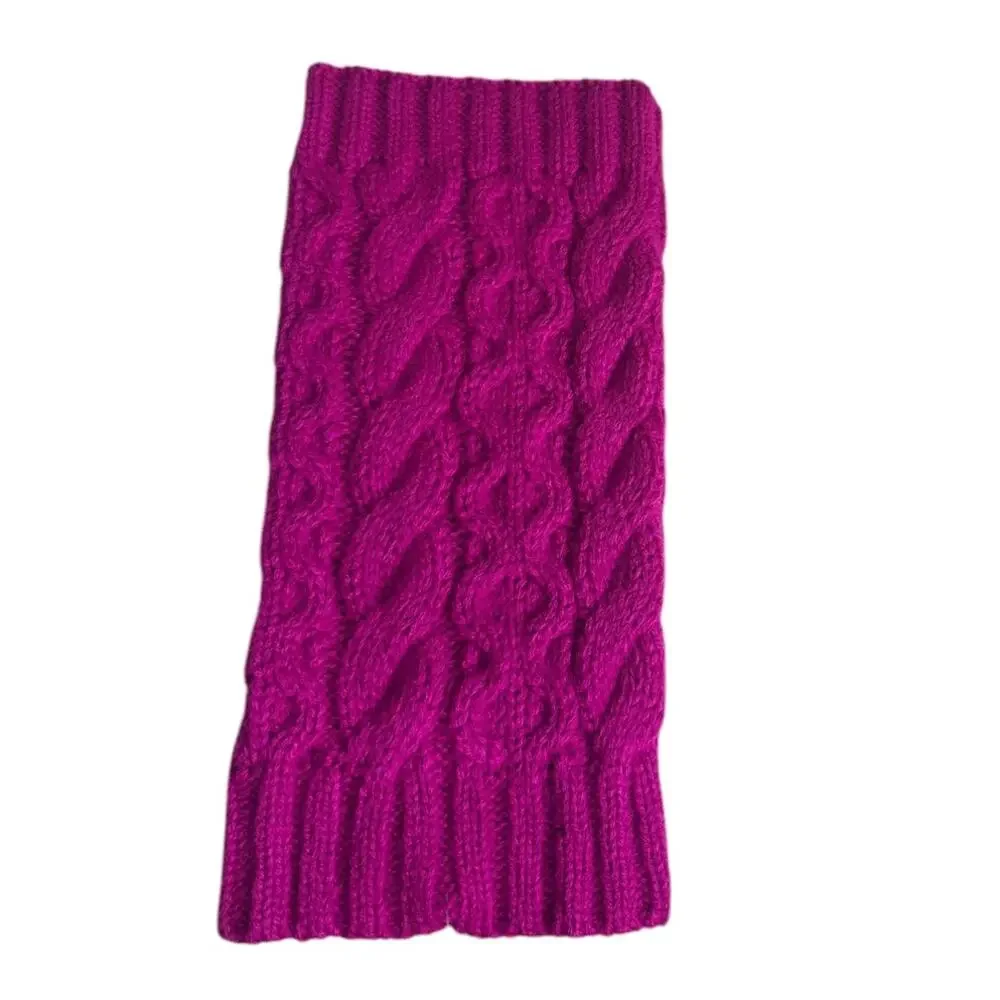 Kate Spade Cable knit Bow Arm Gloves one Size  Marker Pink
